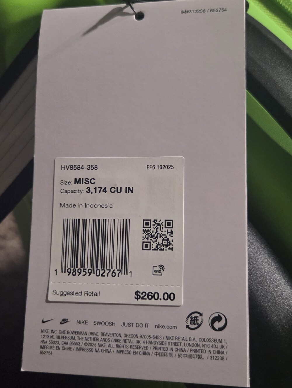 Nike Carry-On Luggage - Picture 2 of 10